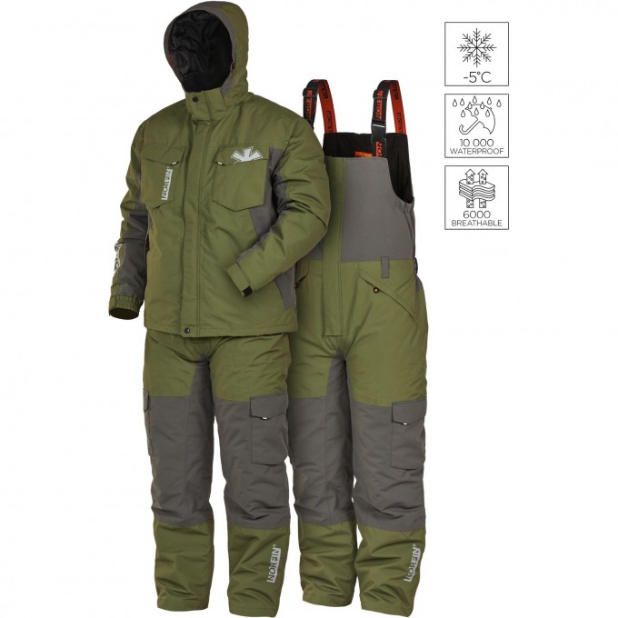 Костюм демисезонный NORFIN BOAT GREEN 03 р.L 677103-L Костюм демисезонный NORFIN BOAT GREEN 03 р.L 677103-L