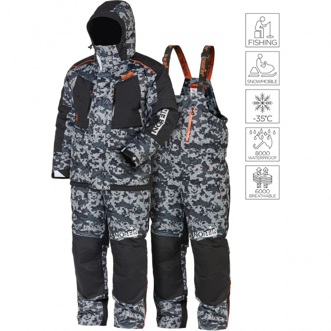 Костюм зимний NORFIN DISCOVERY 2 LE CAMO 02 р.M 452302-M Костюм зимний NORFIN DISCOVERY 2 LE CAMO 02 р.M 452302-M
