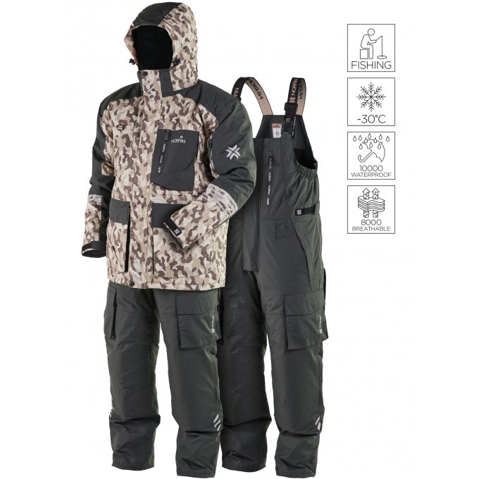 Костюм зимний NORFIN TORNADO PRO DESERT LE 01 р.S 409901-S