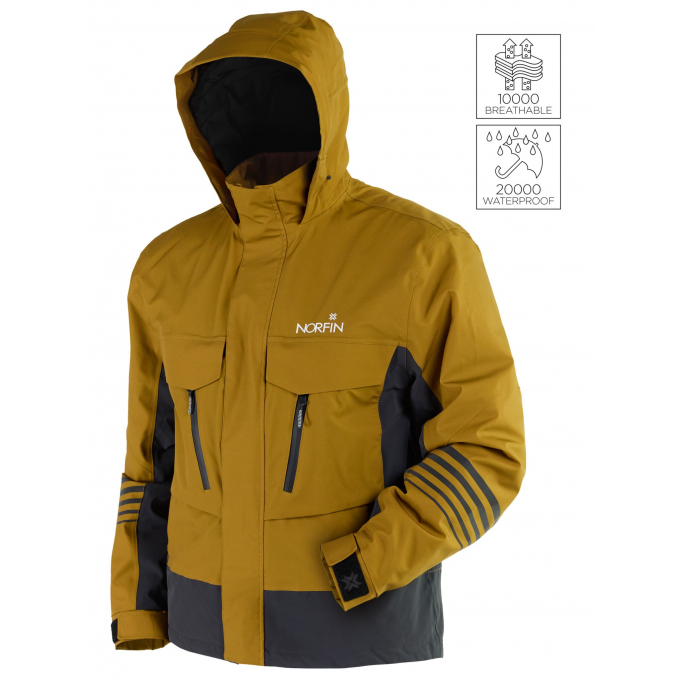 Куртка NORFIN REBEL PRO MUSTARD р.L 597103-L