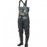 Полукомбинезон забродный NORFIN PILOT CAMO BOOTFOOT р.45-XL-S с сапогами резина 83400-45-XL-S