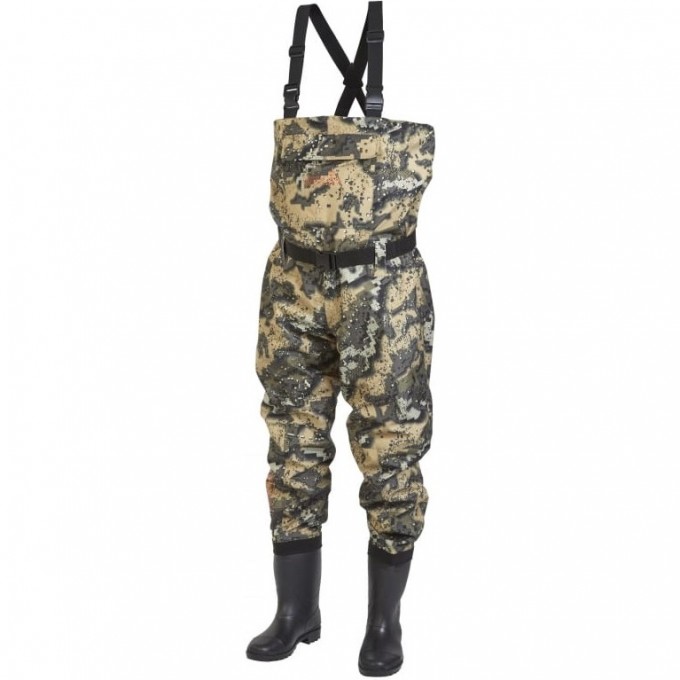 Полукомбинезон забродный NORFIN RAPID CAMO Р.44 81246-44 Полукомбинезон забродный NORFIN RAPID CAMO Р.44 81246-44